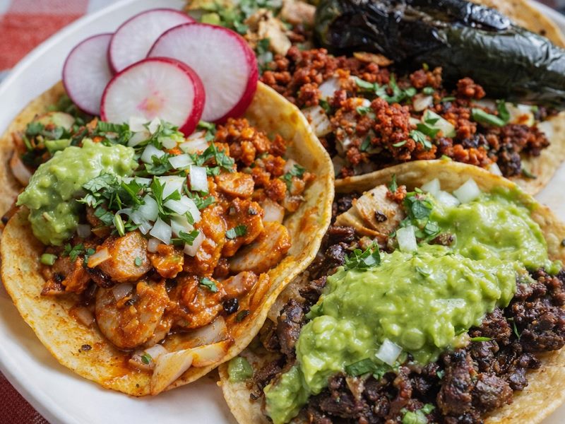 Angel's Tijuana Tacos food