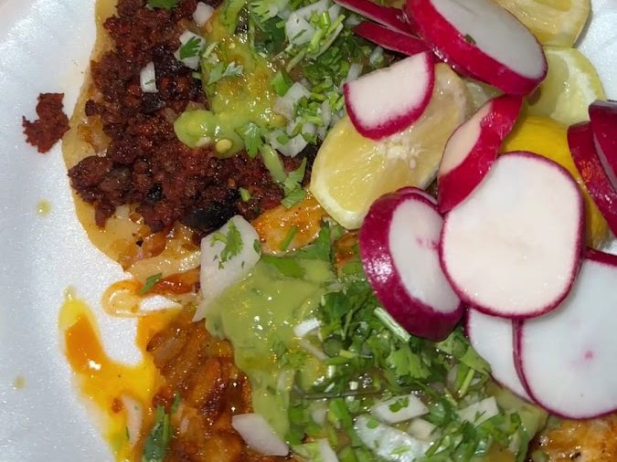 Angel's Tijuana Tacos food